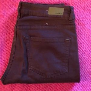 EUC Burgundy/Maroon Skinny Jeggings Size 3, Garage